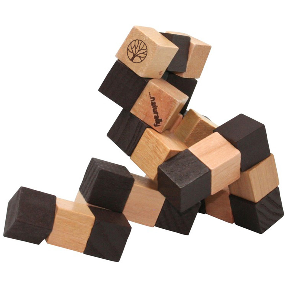 Wooden Elastic Cube Puzzle 15