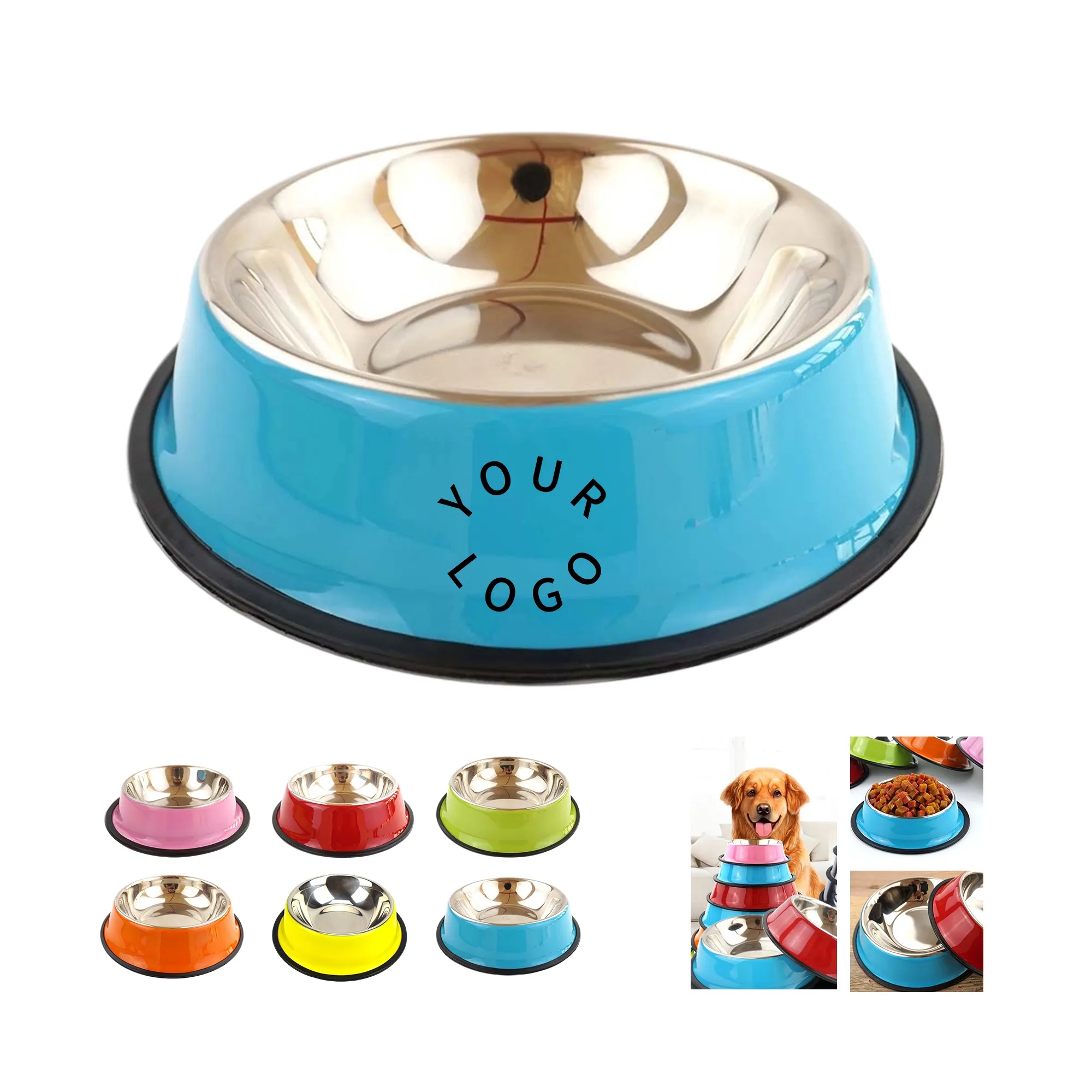 Stainless Steel Pet Bowl 5