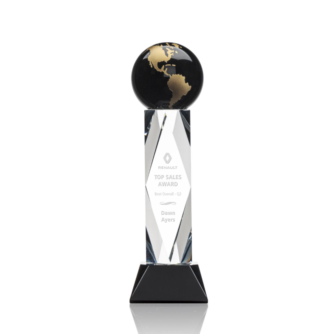 Ripley Globe Award - Black/Gold 3