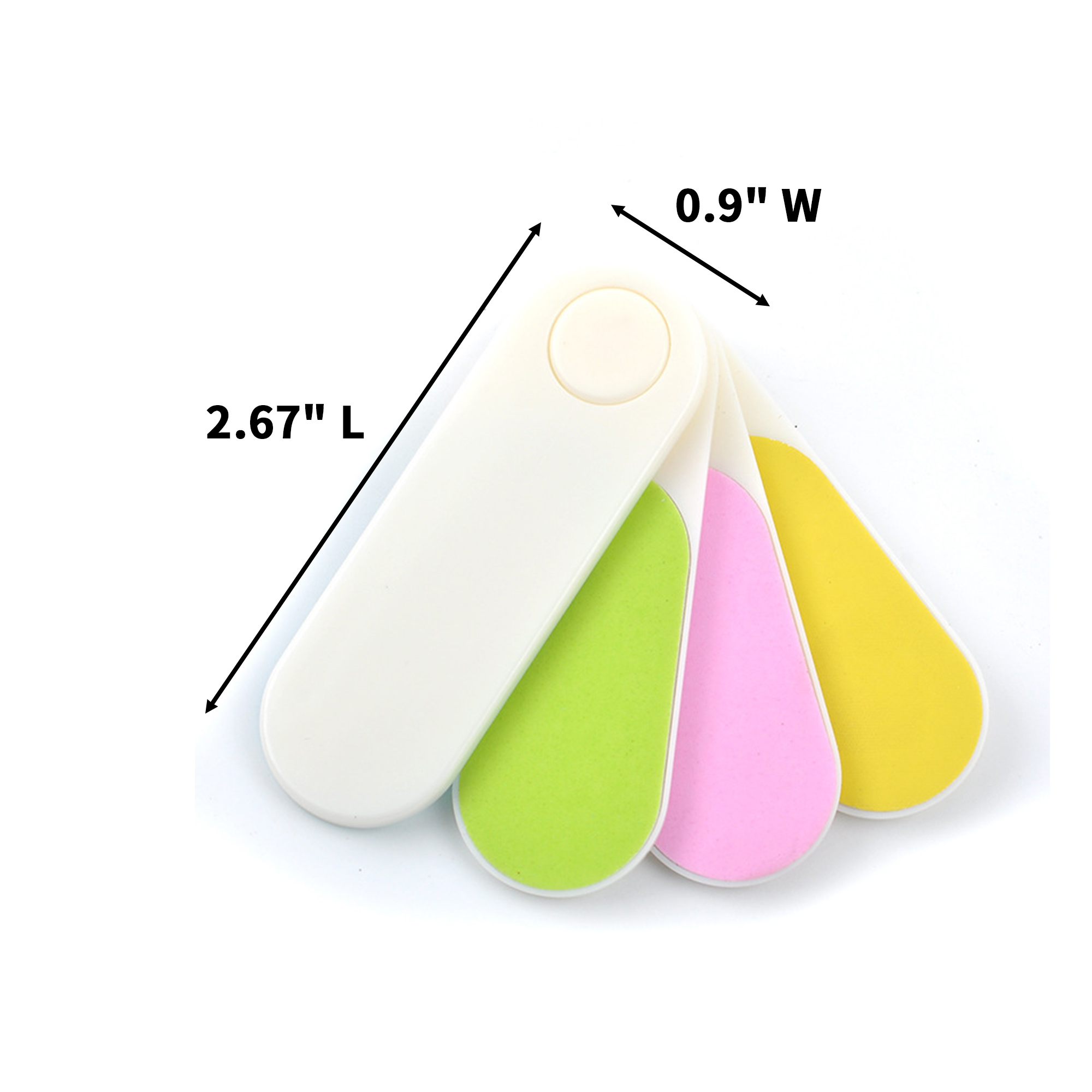 Compact Fan Shape Emery File 3