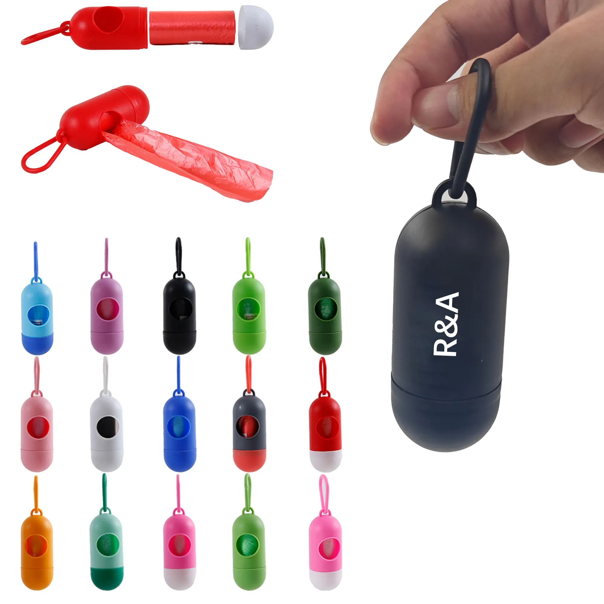 Pet Dog Poop Bags with Dispenser 5