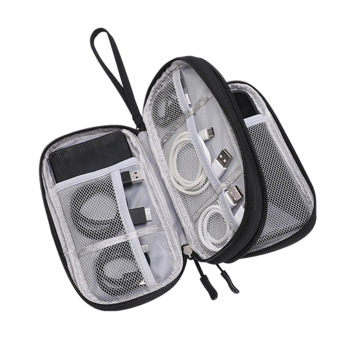Customizable Oxford Electronic Organizer Pouch for Travel 4