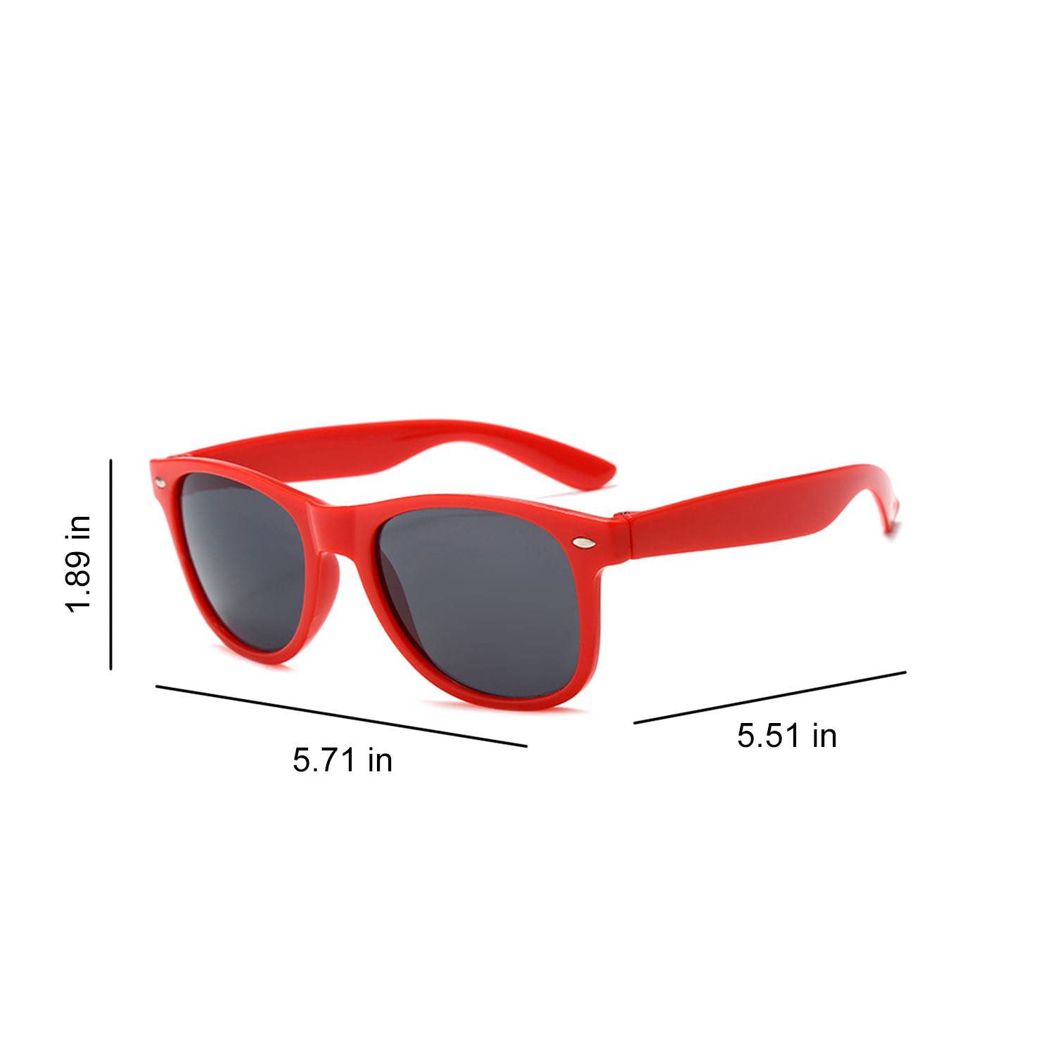 Lightweight UV Protection Plastic Sunglasses 8
