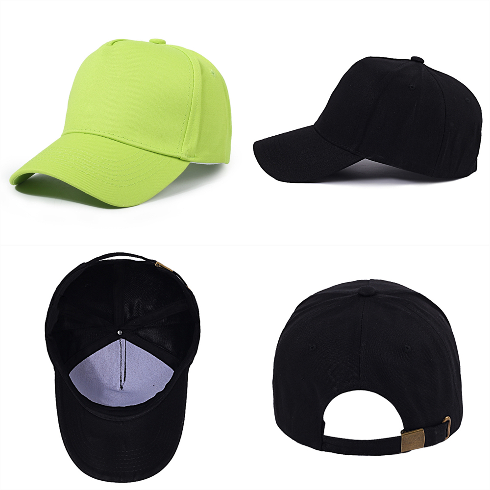 Embroidery 5 Panels Trucker Baseball Runner Cap 4