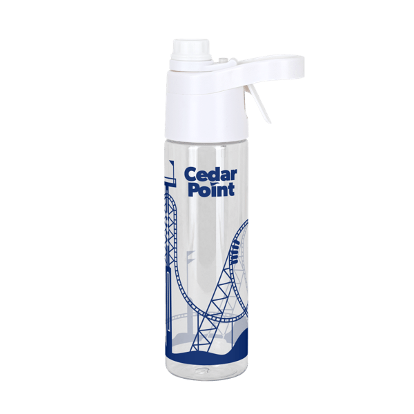 Spritzer 20 oz rPET Spray Water Bottle 81