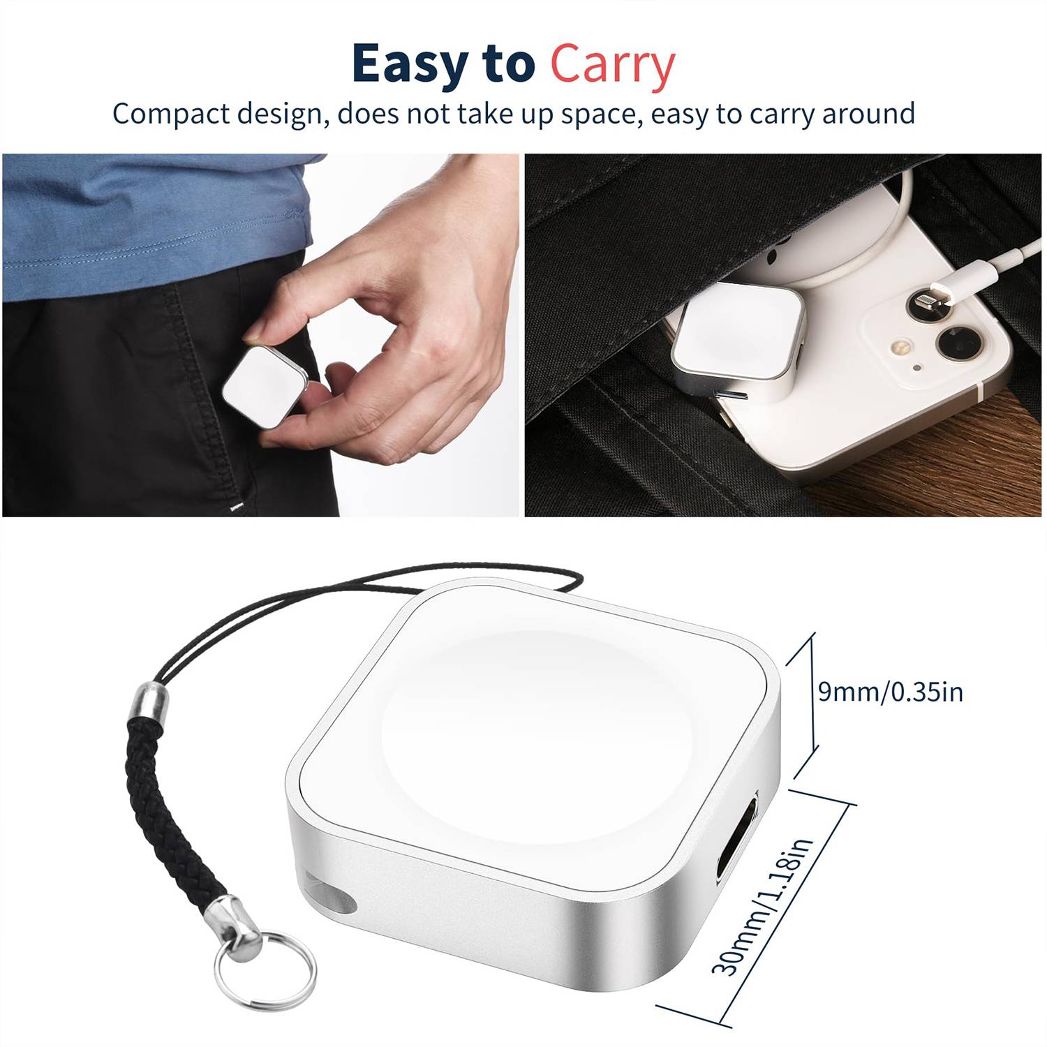 Fast Charging Apple Watch Magnetic Charger Adapter 7