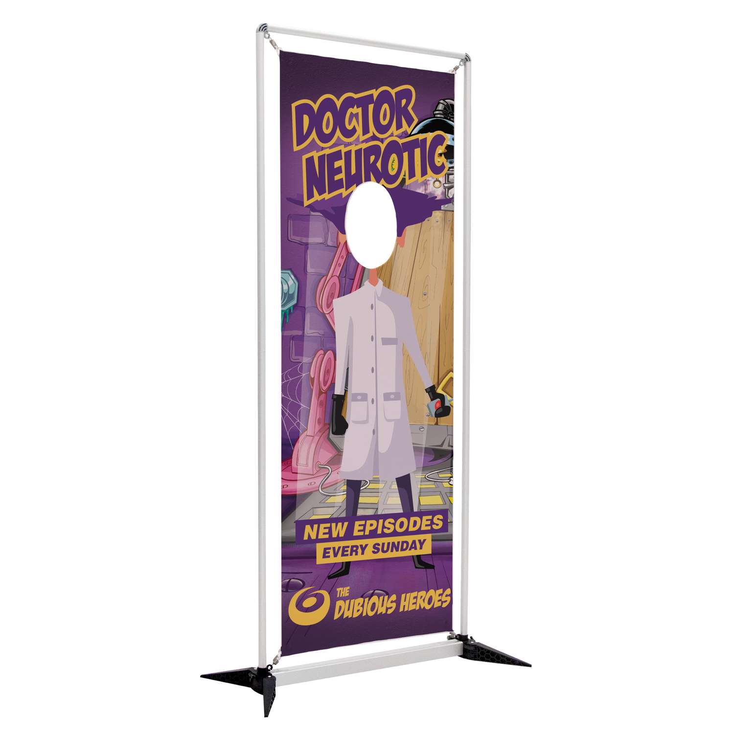 3.5' FrameWorx Single Face Cutout Kit (Single-Sided) 6