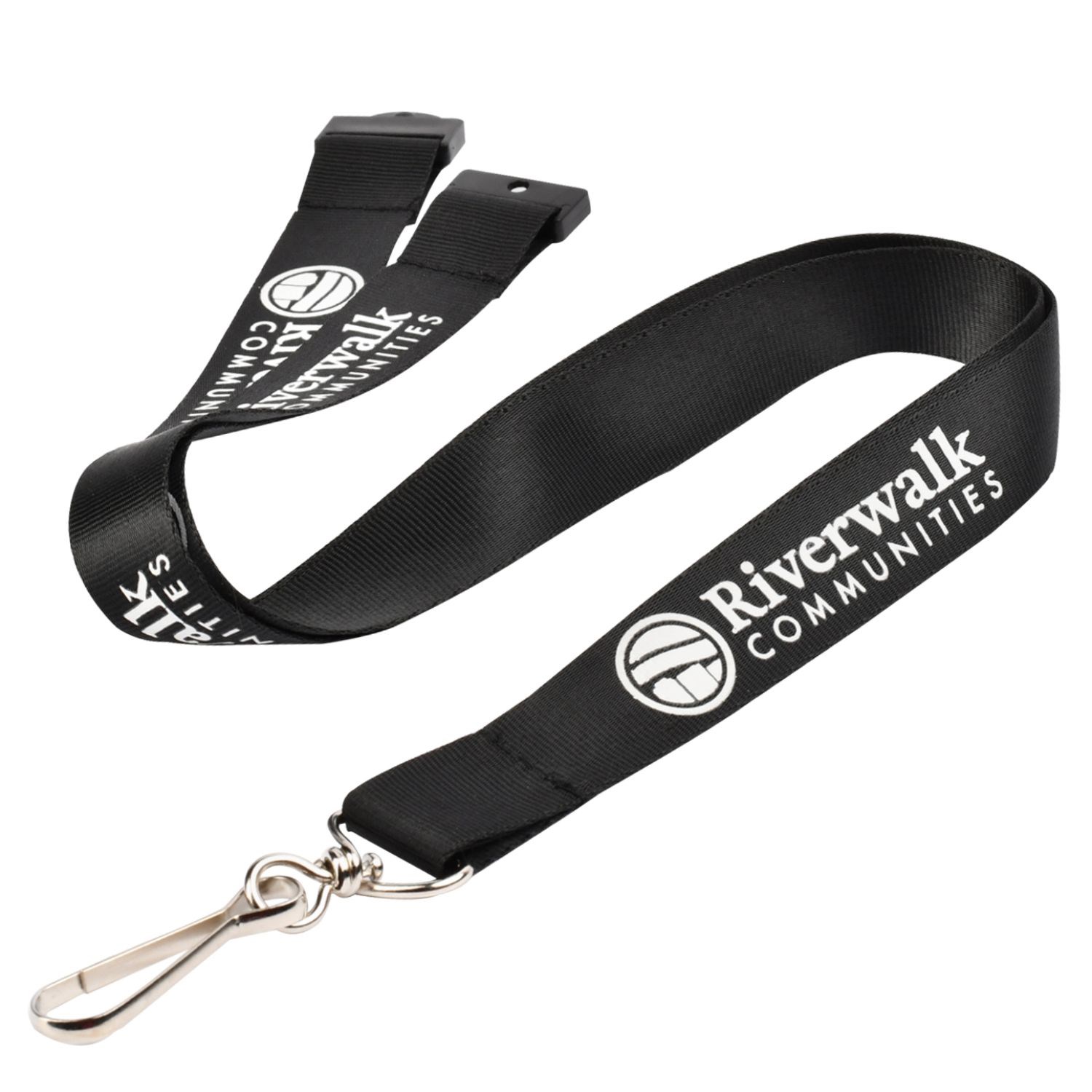 1" Nylon Lanyards with Safety Breakaway 1