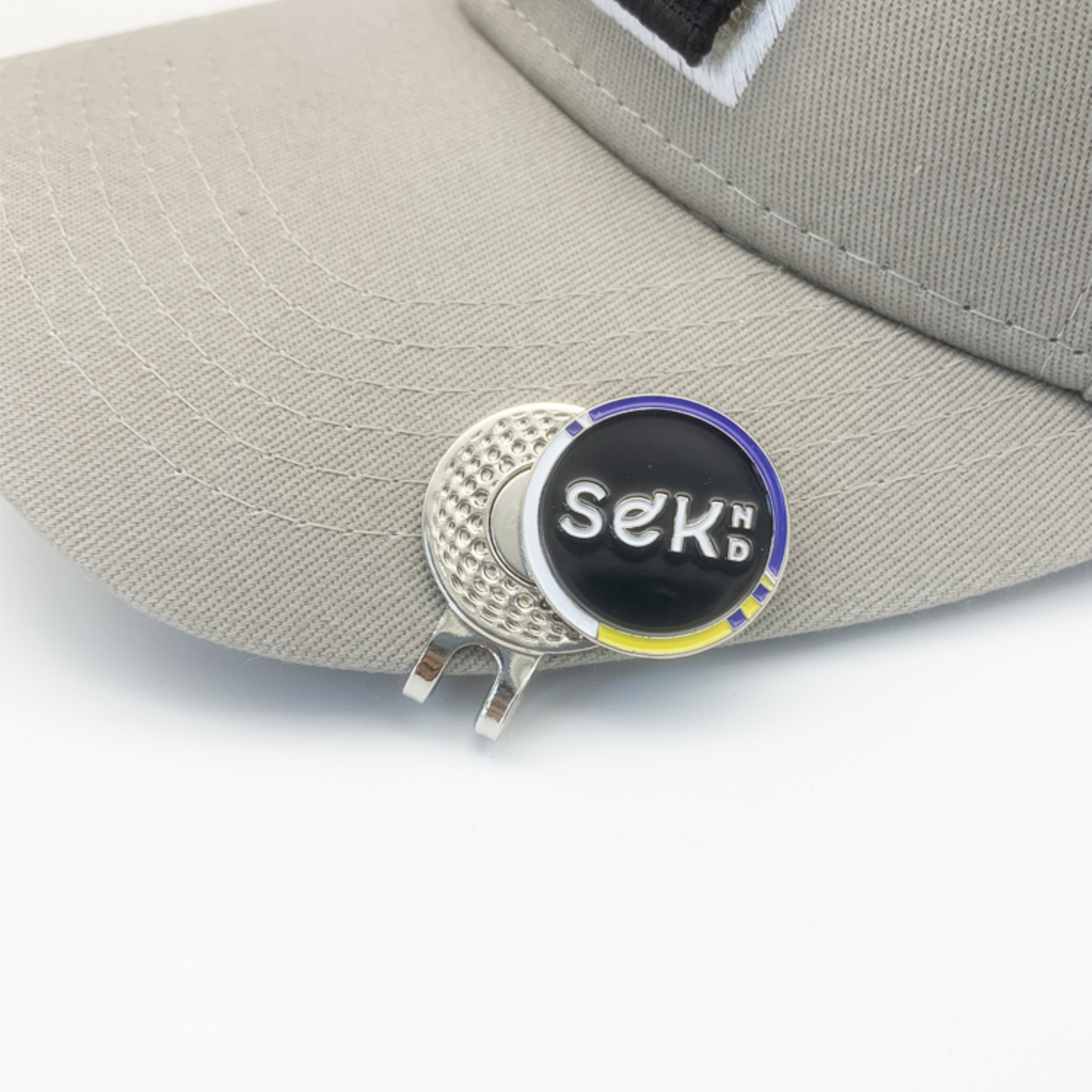 Magnetic Golf Ball Marker w/ Hat Clip 2