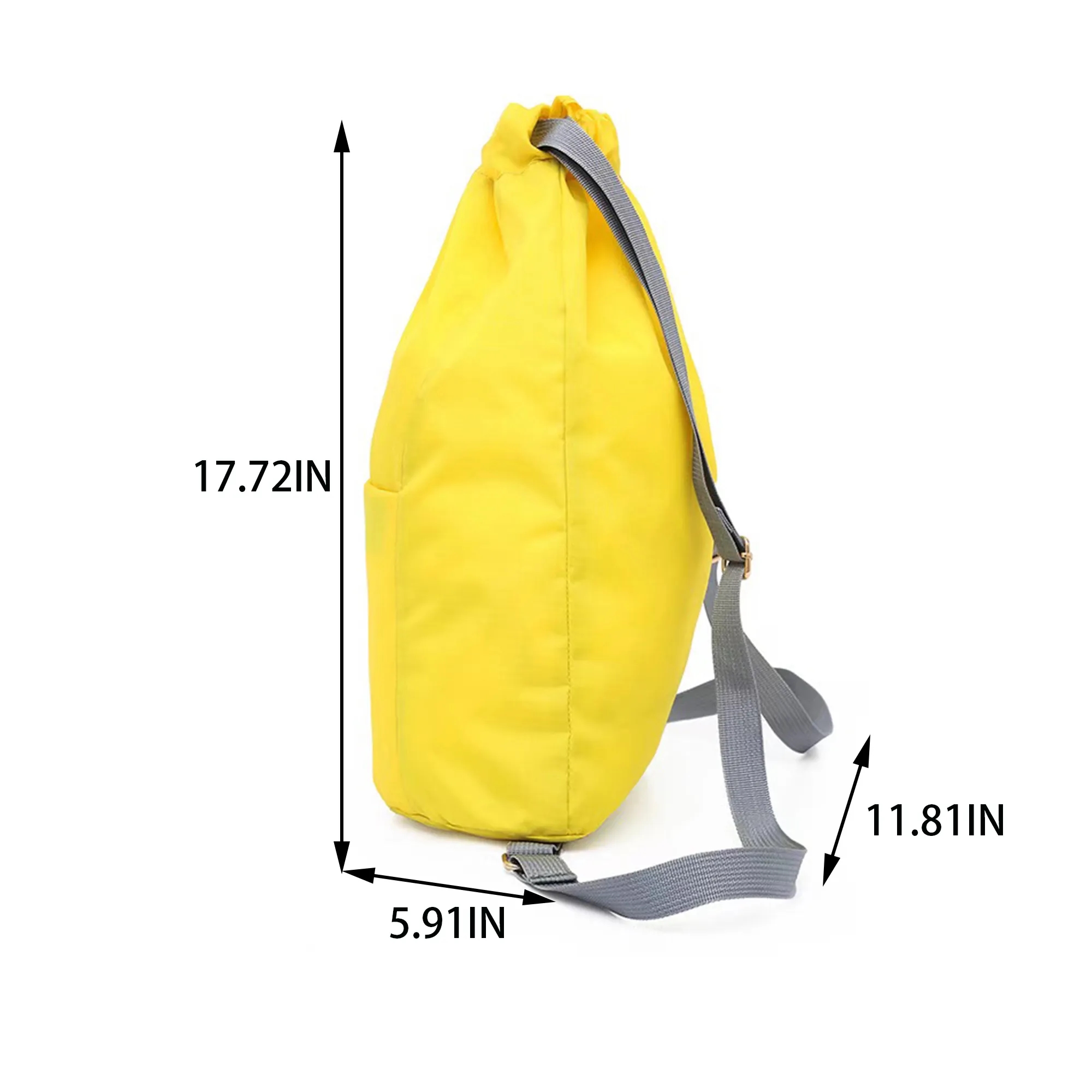 Drawstring Backpack With Customizable Logo 2