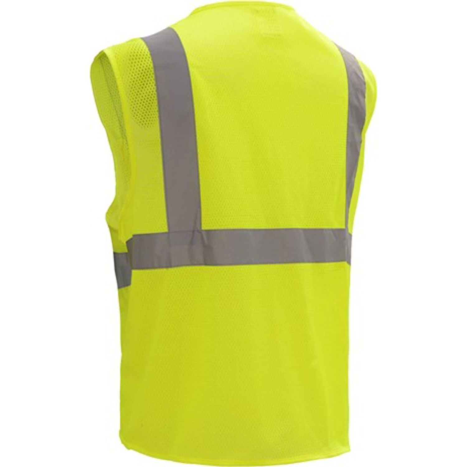 3.8 Oz. Polyester Class 2 Reflective Tape Safety Vest With Pocket 1