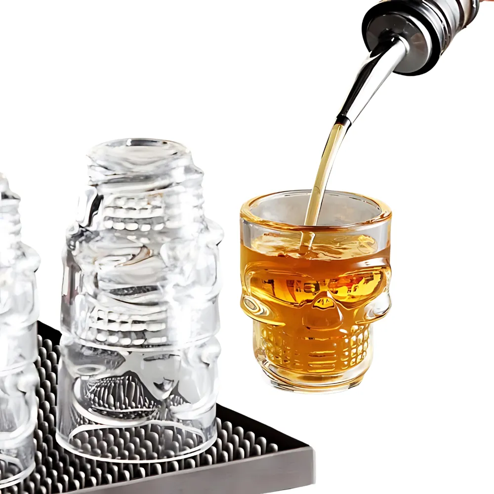 2oz. Skull Shot Glass 2