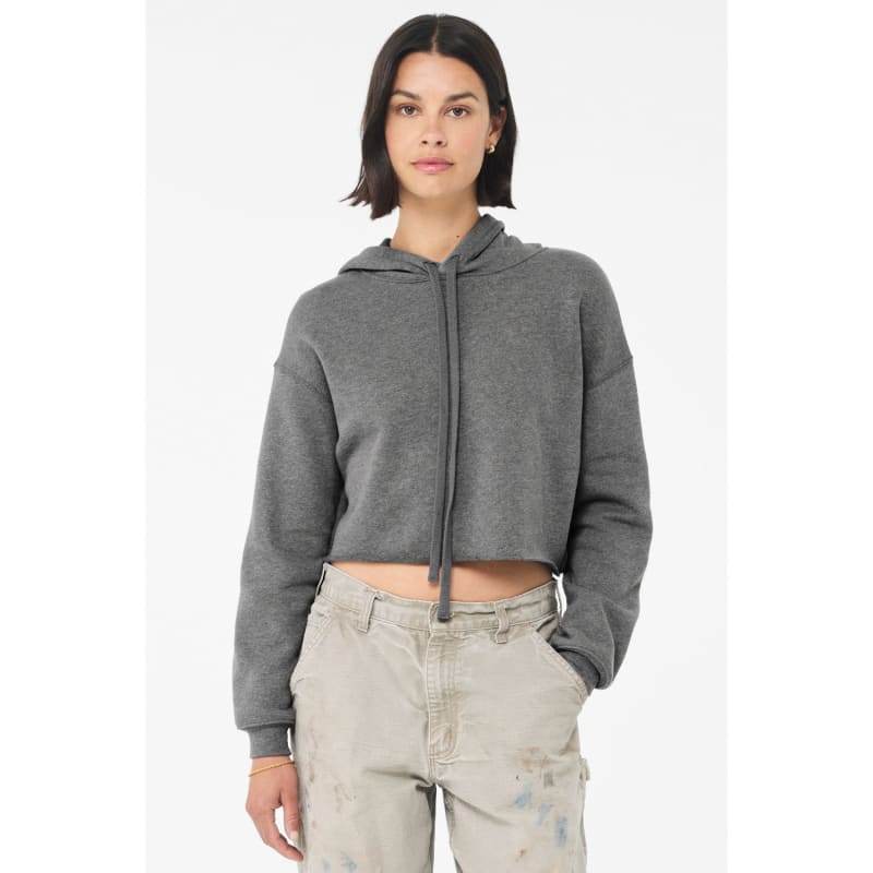 Bella + Canvas Ladies' Cropped Fleece Hoodie 47