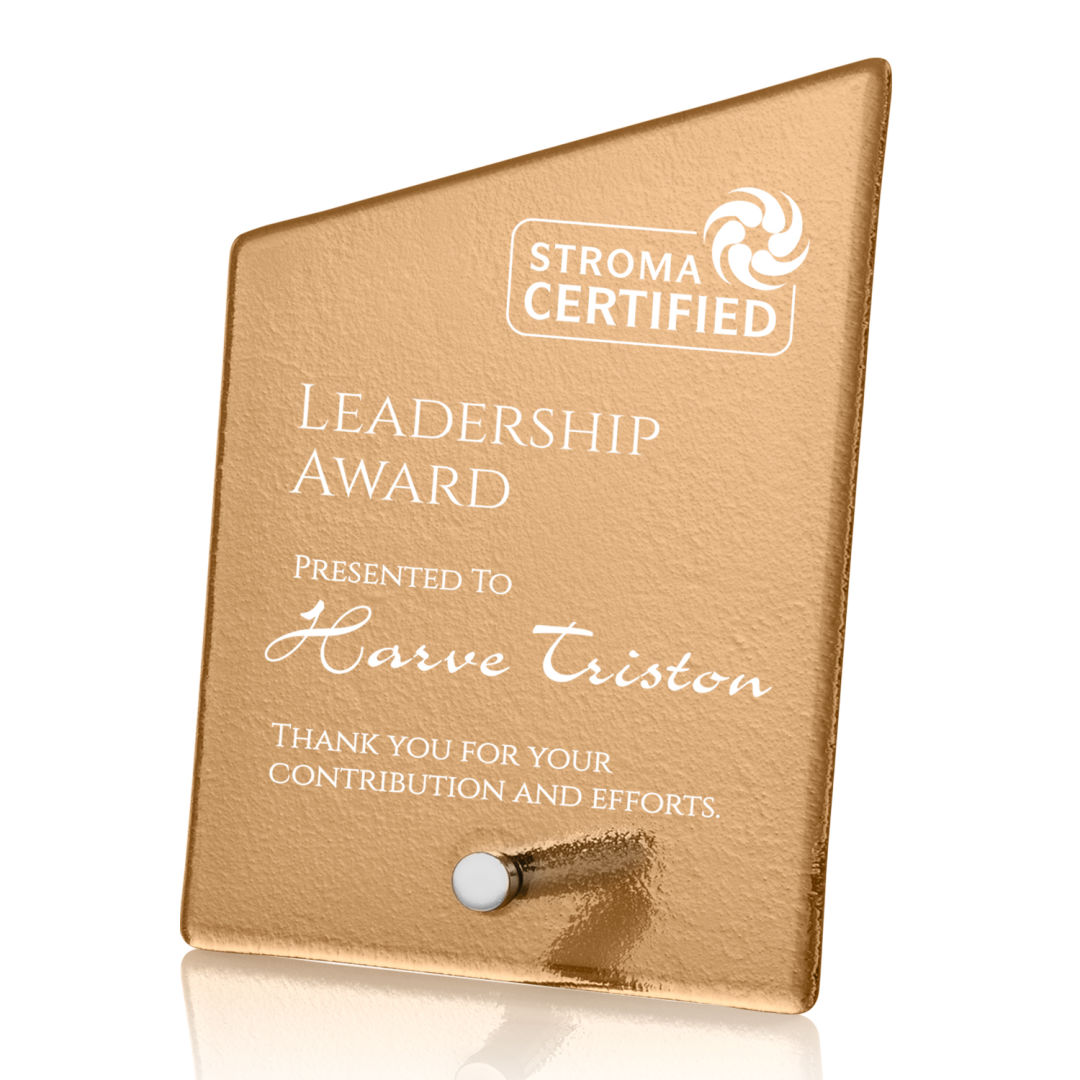 Atchison Russet Slant Award - Silver 3