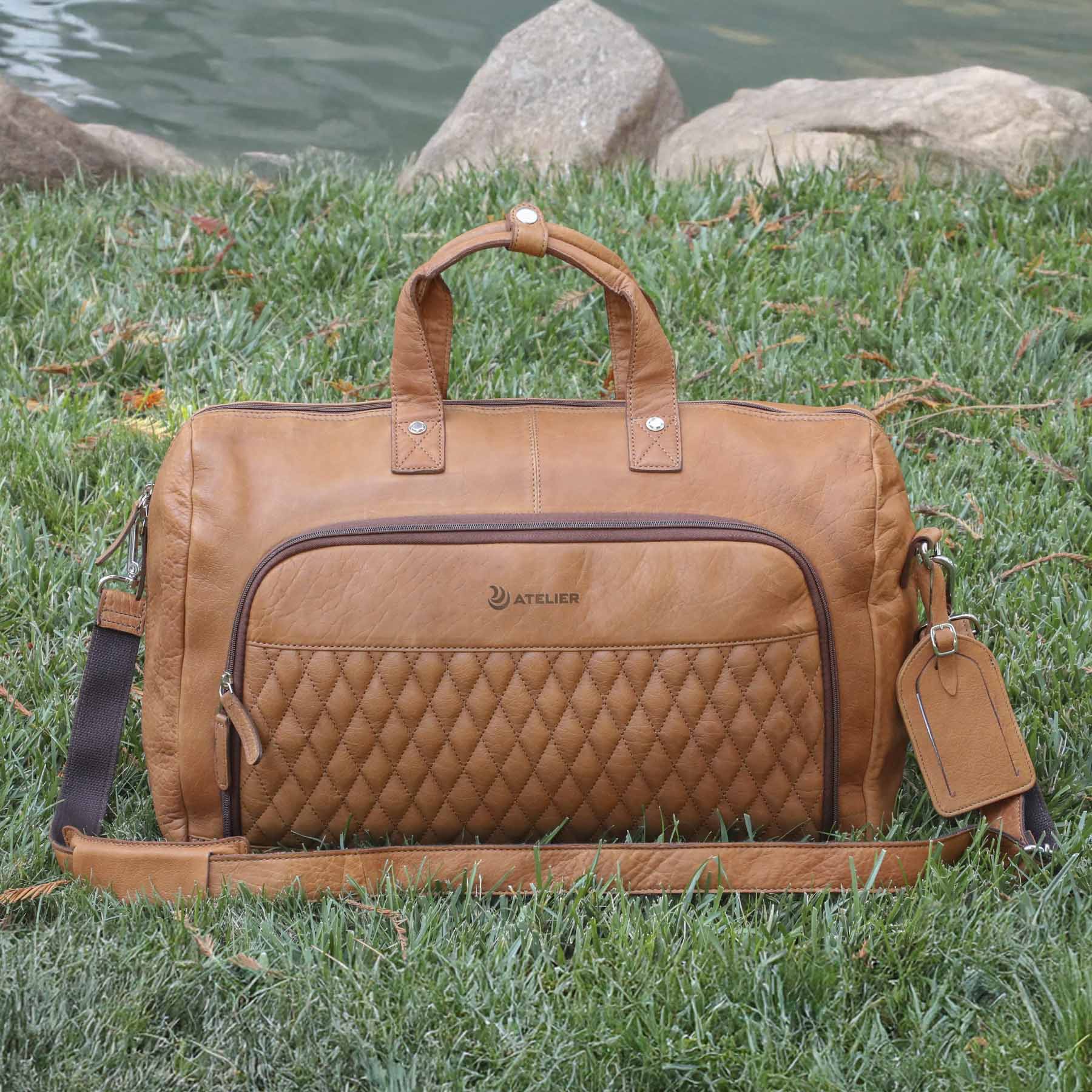 Bell Canyon Leather Duffel Bag