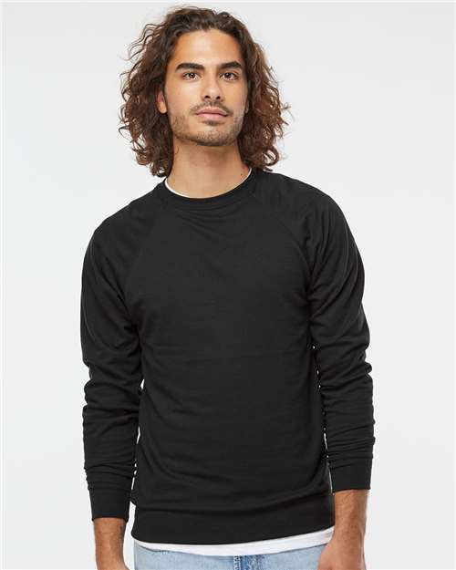 Unisex Icon Lightweight Loopback Terry Crewneck Sweatshirt - SS1000C 76