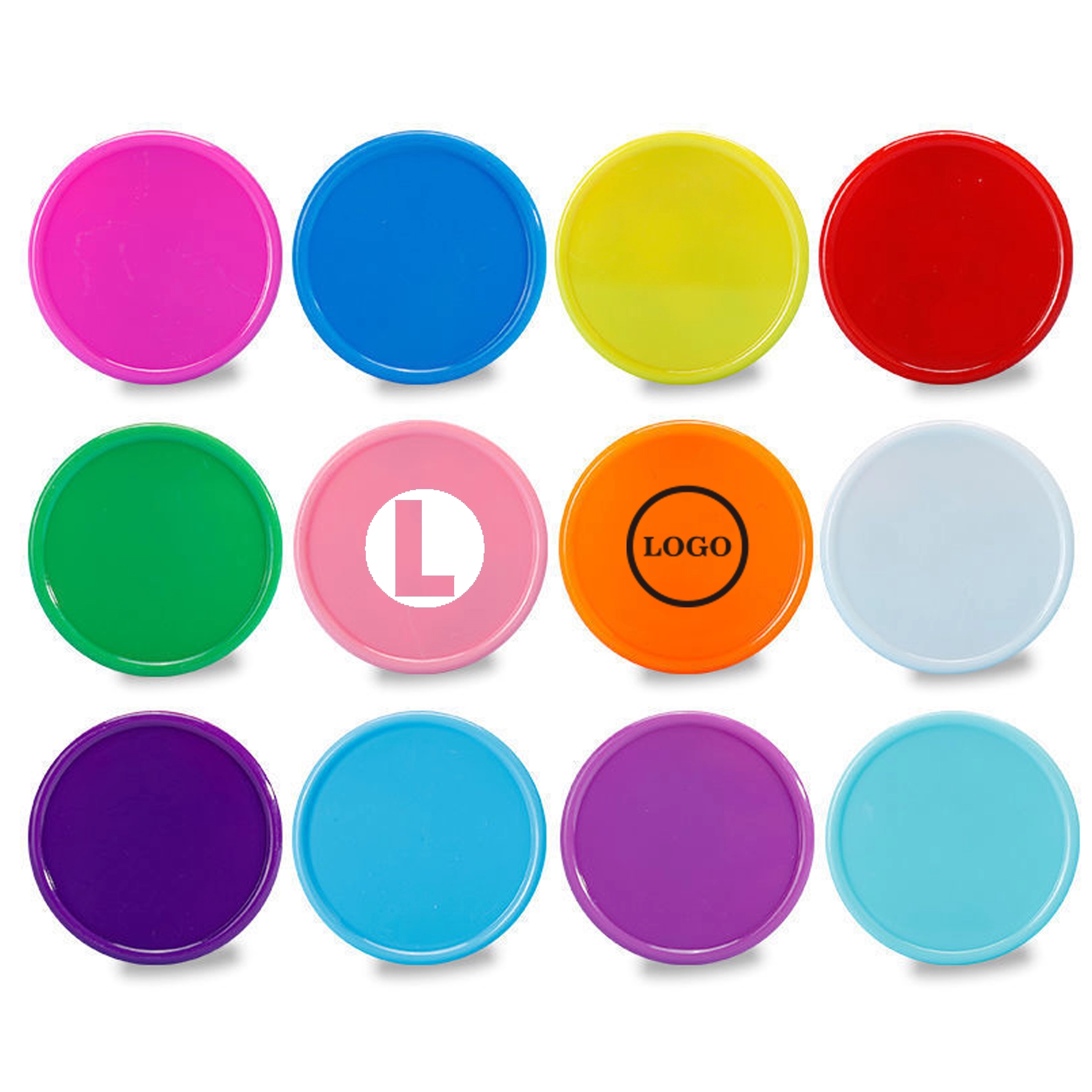 Transparent Bingo Chip 1