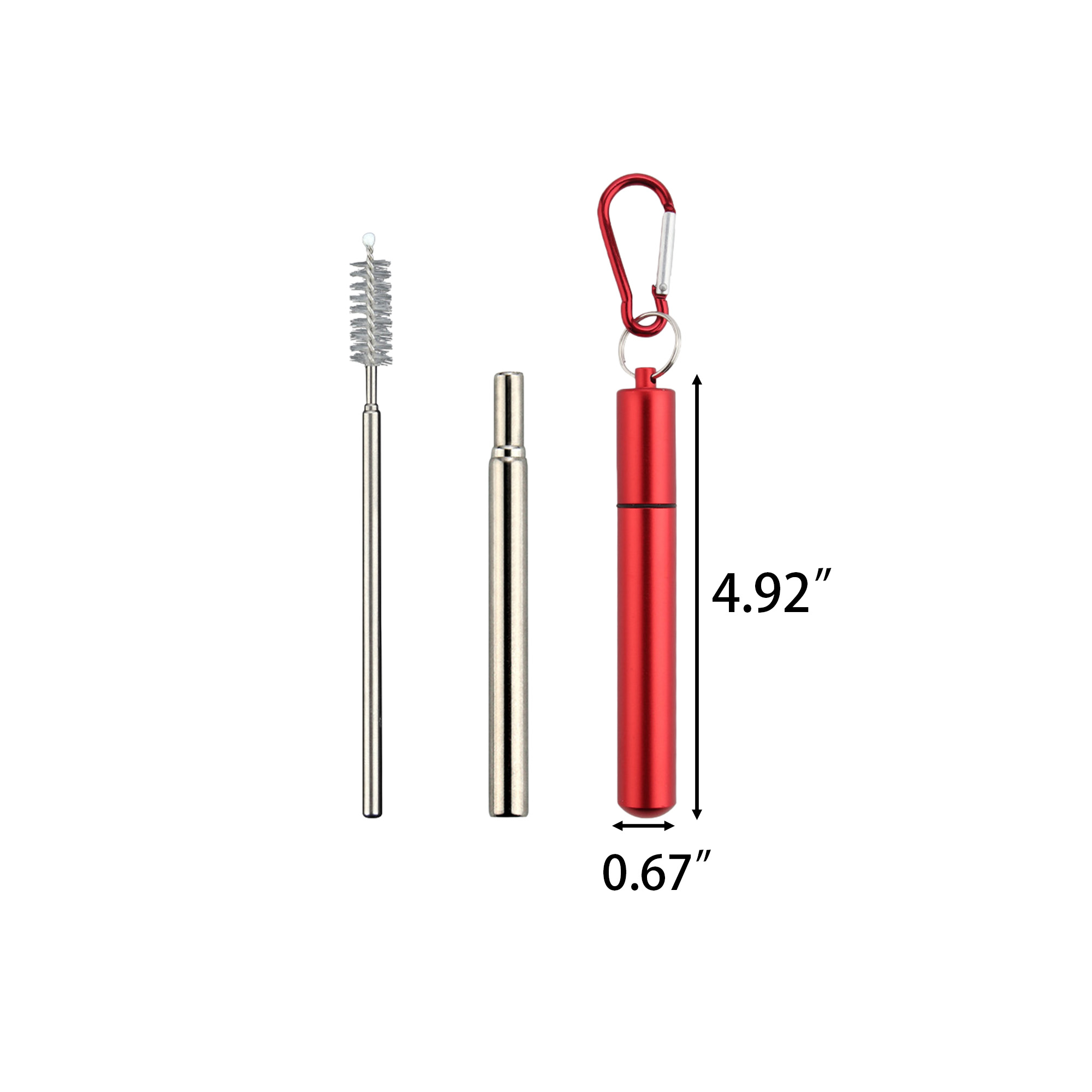 Personalized Collapsible Reusable Straw 6