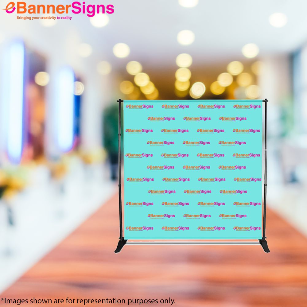 Step & Repeat Adjustable Banner Stands (Graphics + Hardware) 6