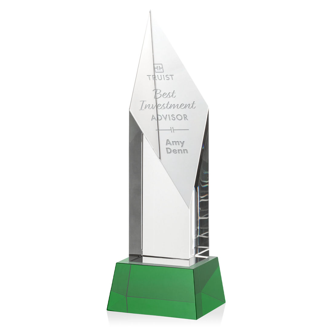 Vertex Award on Base - Green 7