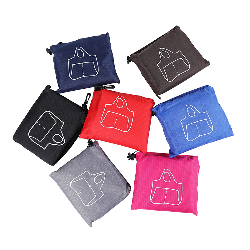 Portable Foldable Eco Shopping Bag Large Oxford Cloth Tote, custom tote bag with logo imprint 7