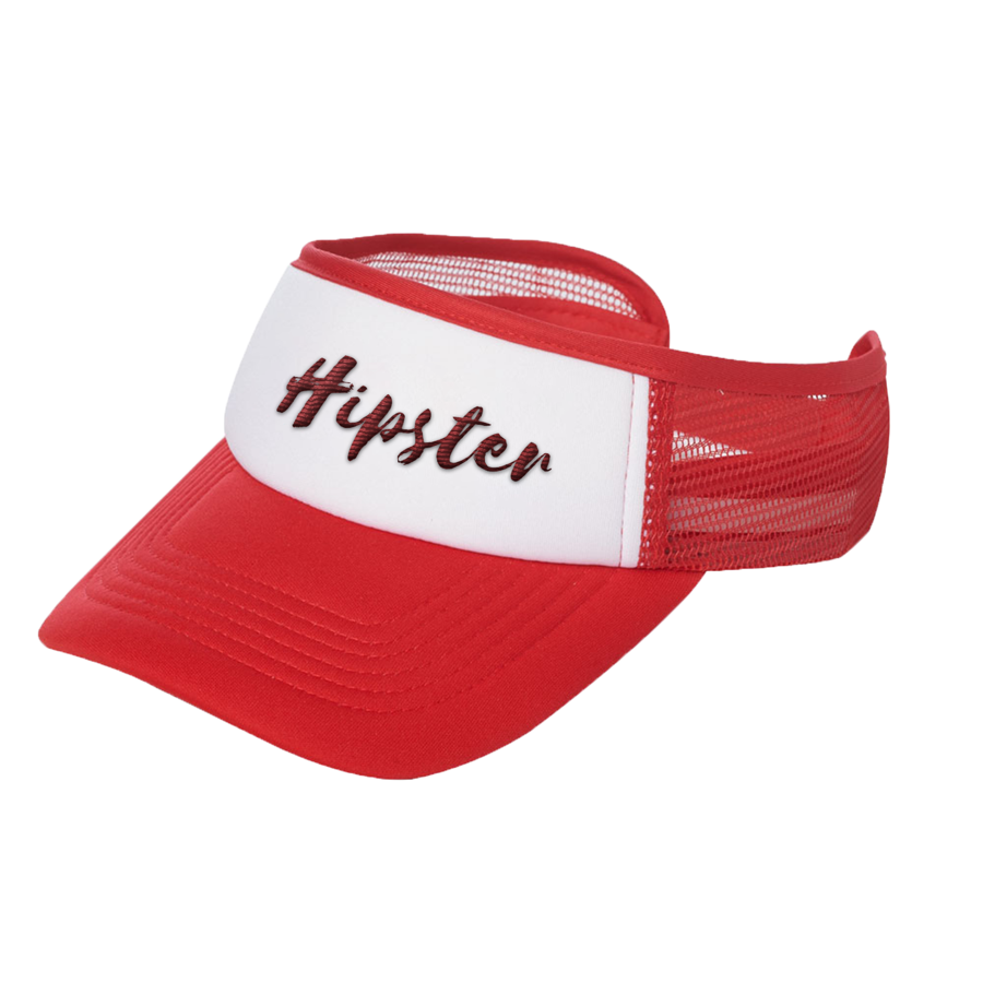 Dual-Tone Polyester Mesh Panel Visors 3