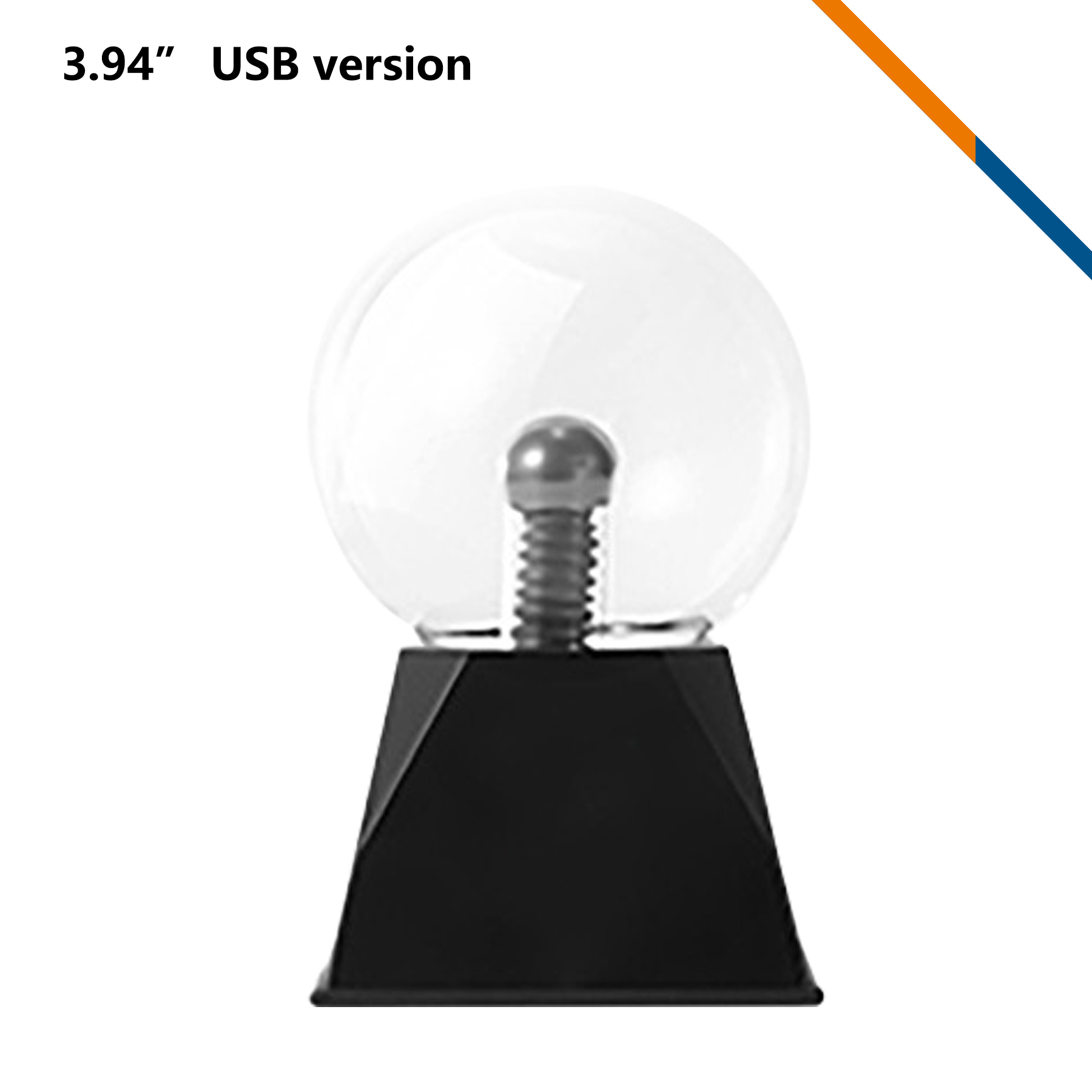 LumiFun Touch Sensitive Plasma Ball Night Light 6