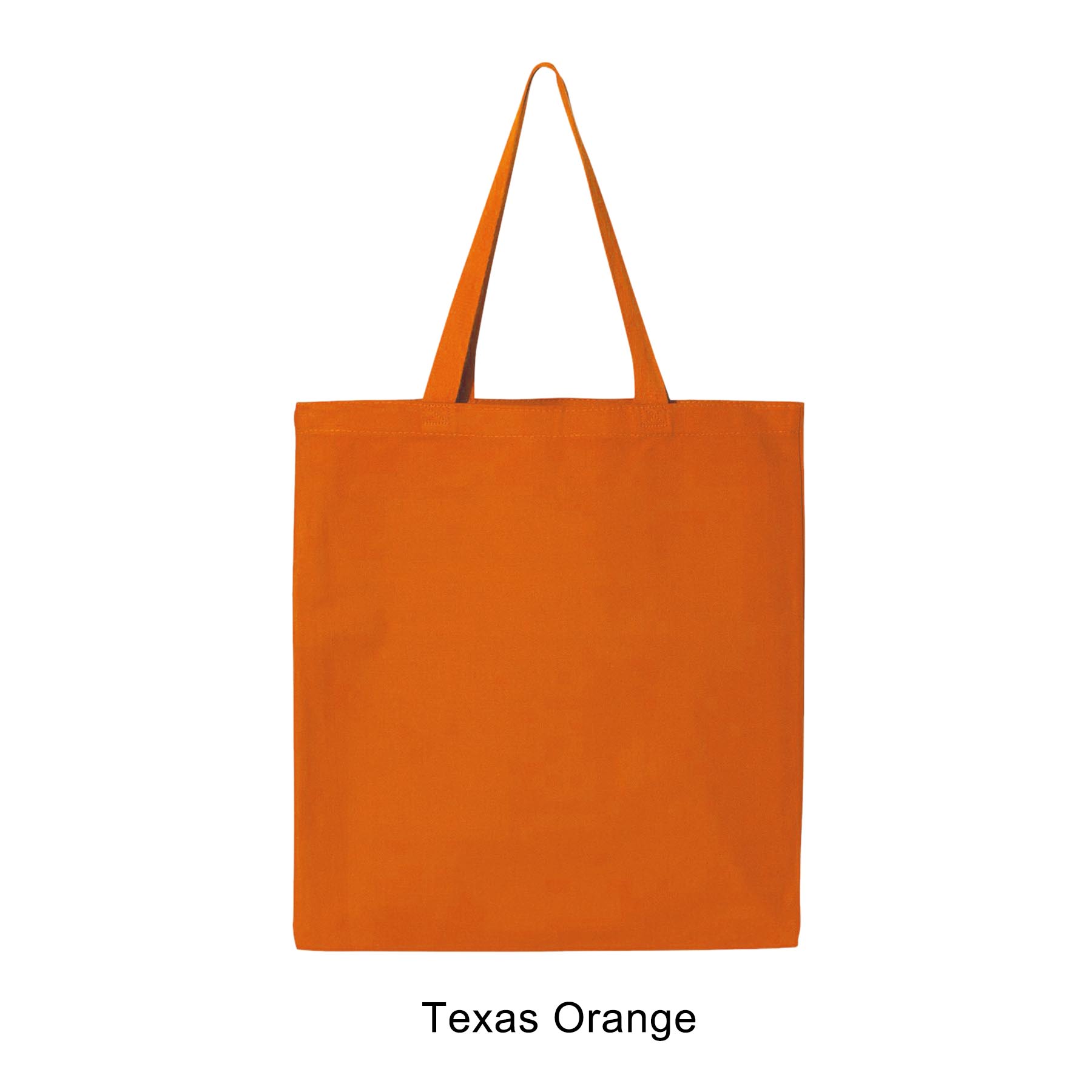 12 oz. Canvas Promotional Colored handle Tote Bag 26