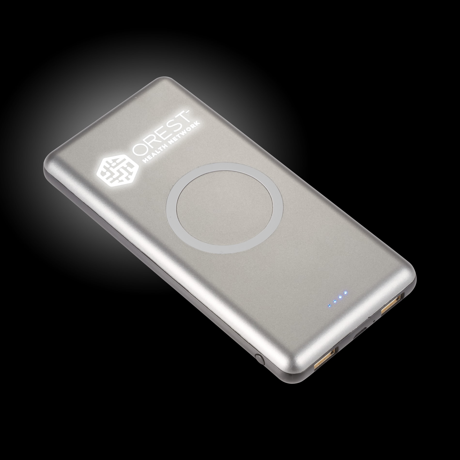 UL Listed Light Up Qi 10000 Wireless Power Bank 13