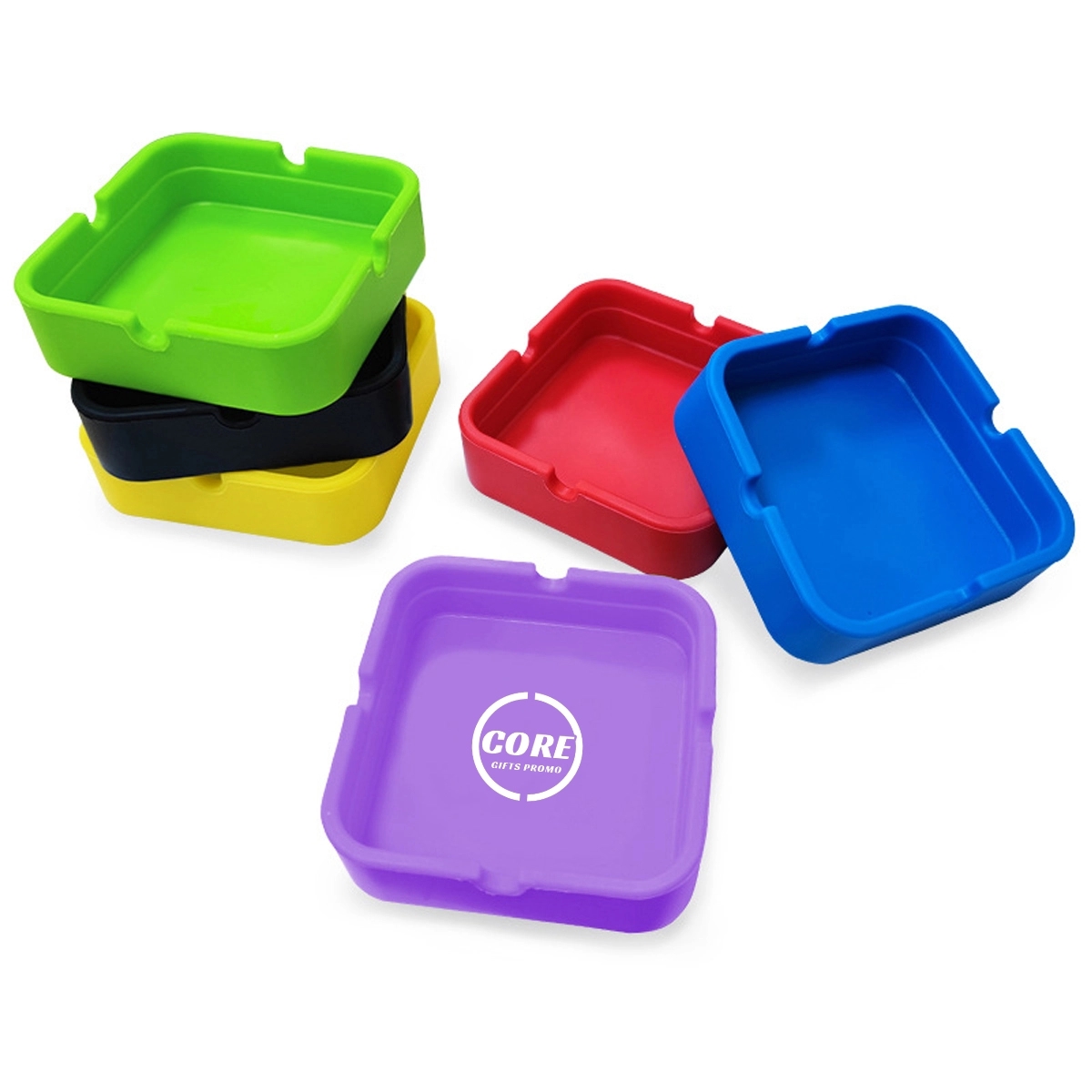 Silicone Rubber Heat Resistant Ashtray 2