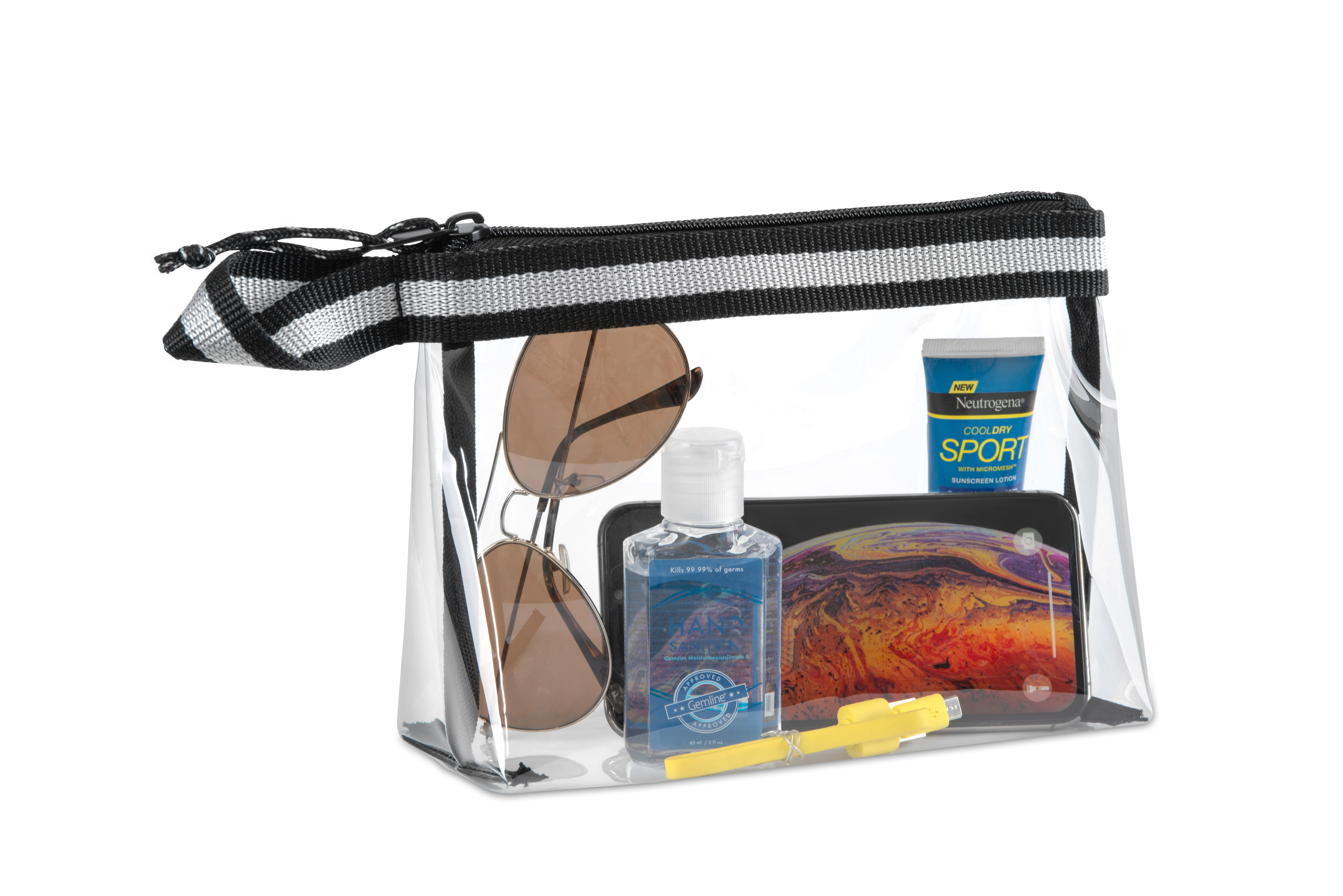 Sigma Clear Zippered Pouch 2