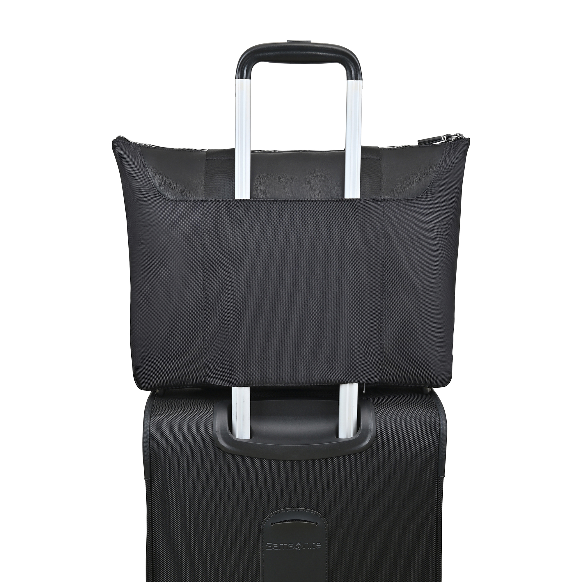 Travis & Wells® Lennox Recycled Nylon Laptop Tote 20