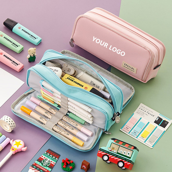 Double open window pencil case 2
