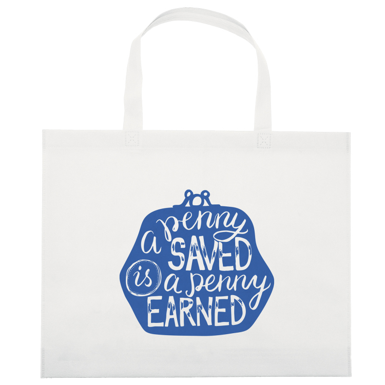 Thrifty™- Budget Tote - Screen Print 3