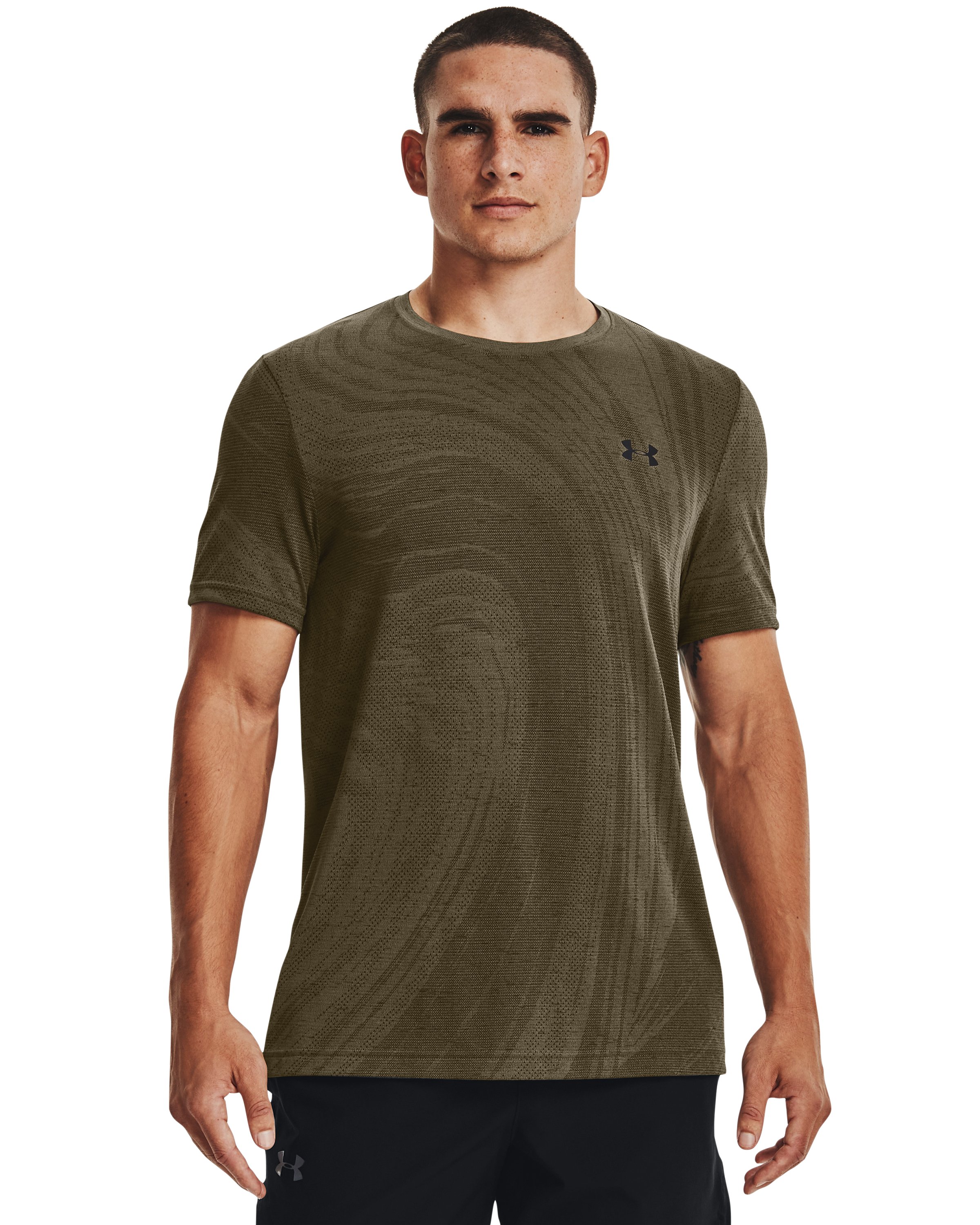 UA Seamless Surge Men's Short Sleeve 3