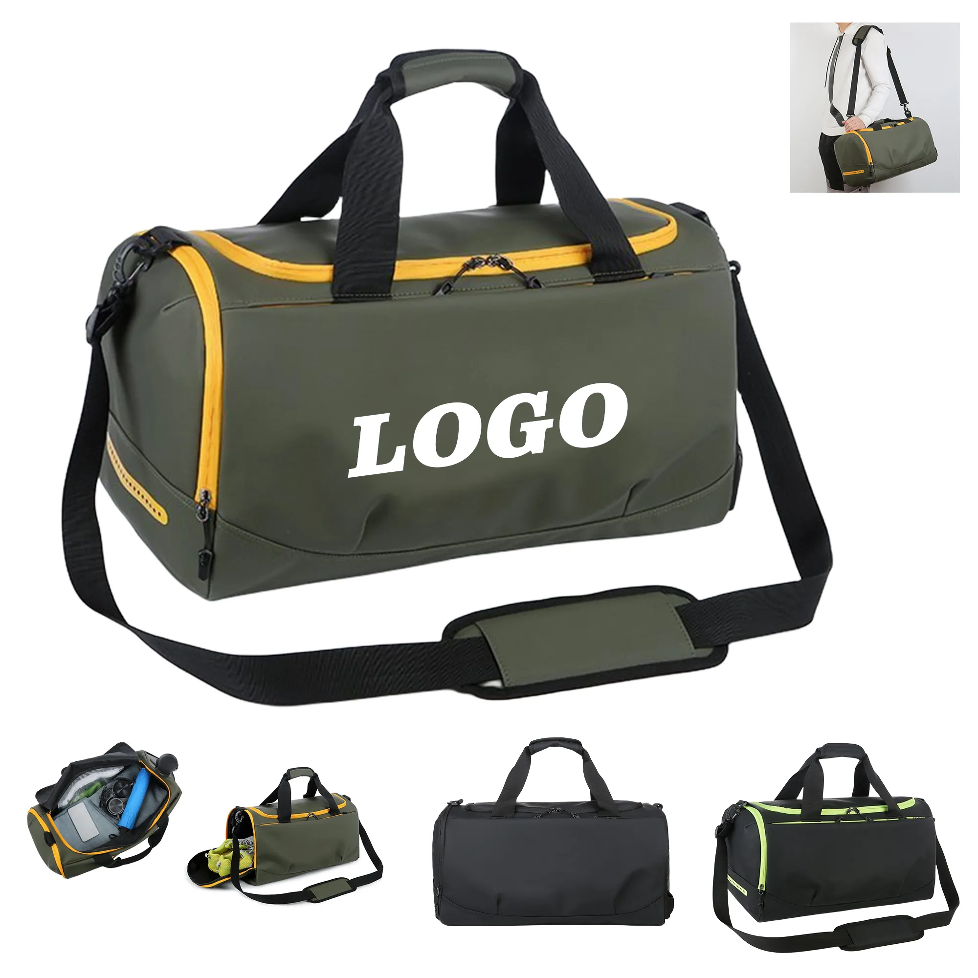Heavy Duty Duffle Bag With End Pocket 3