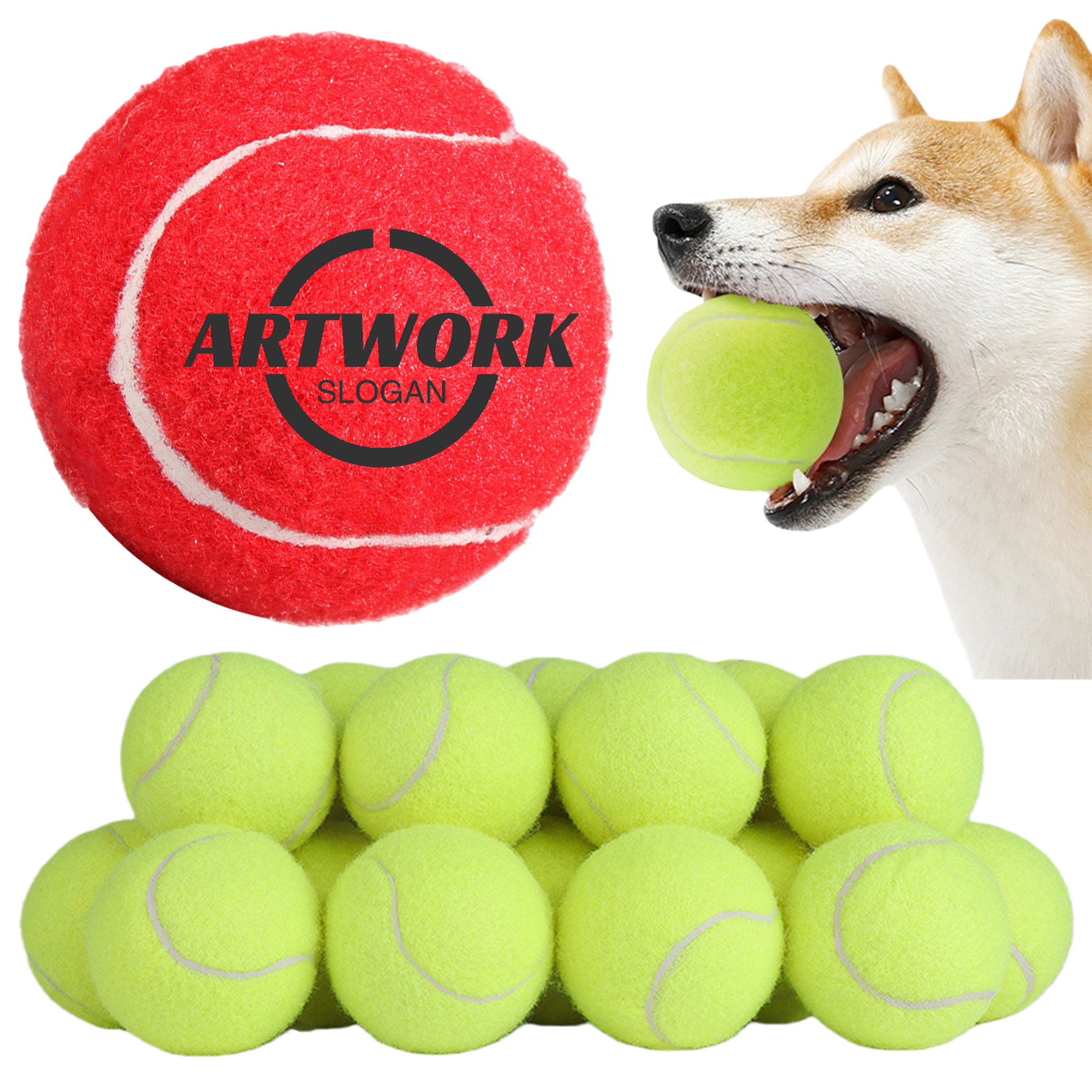 Outdoor Pet Dog Tennis Ball 8