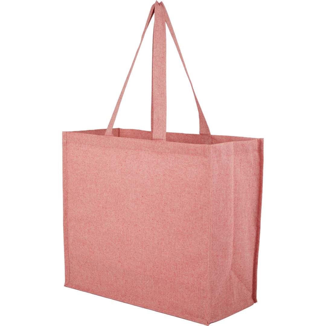 4oz Recycled Cotton Shopper Tote with Laminated 94