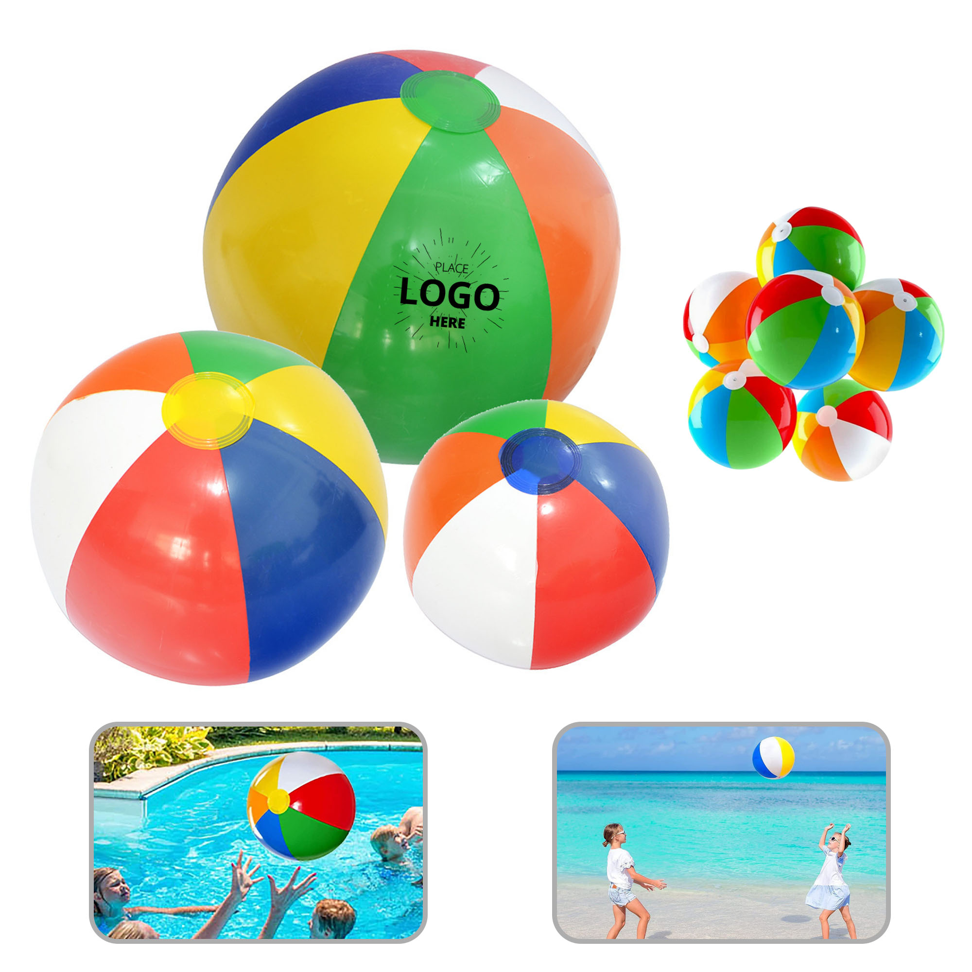 Multi-Colored Beach Ball 1