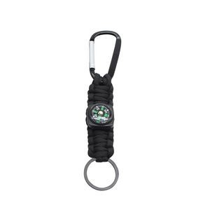 Rope Key Chain With Compass 25