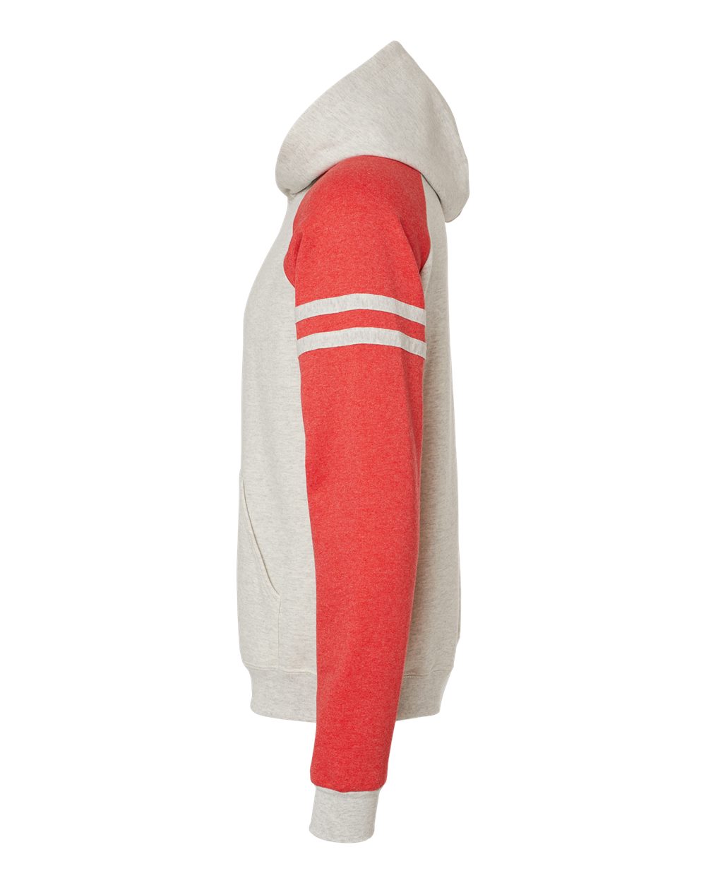 Unisex Nublend® Varsity Colorblocked Raglan Hooded Sweatshirt - 97CR 33