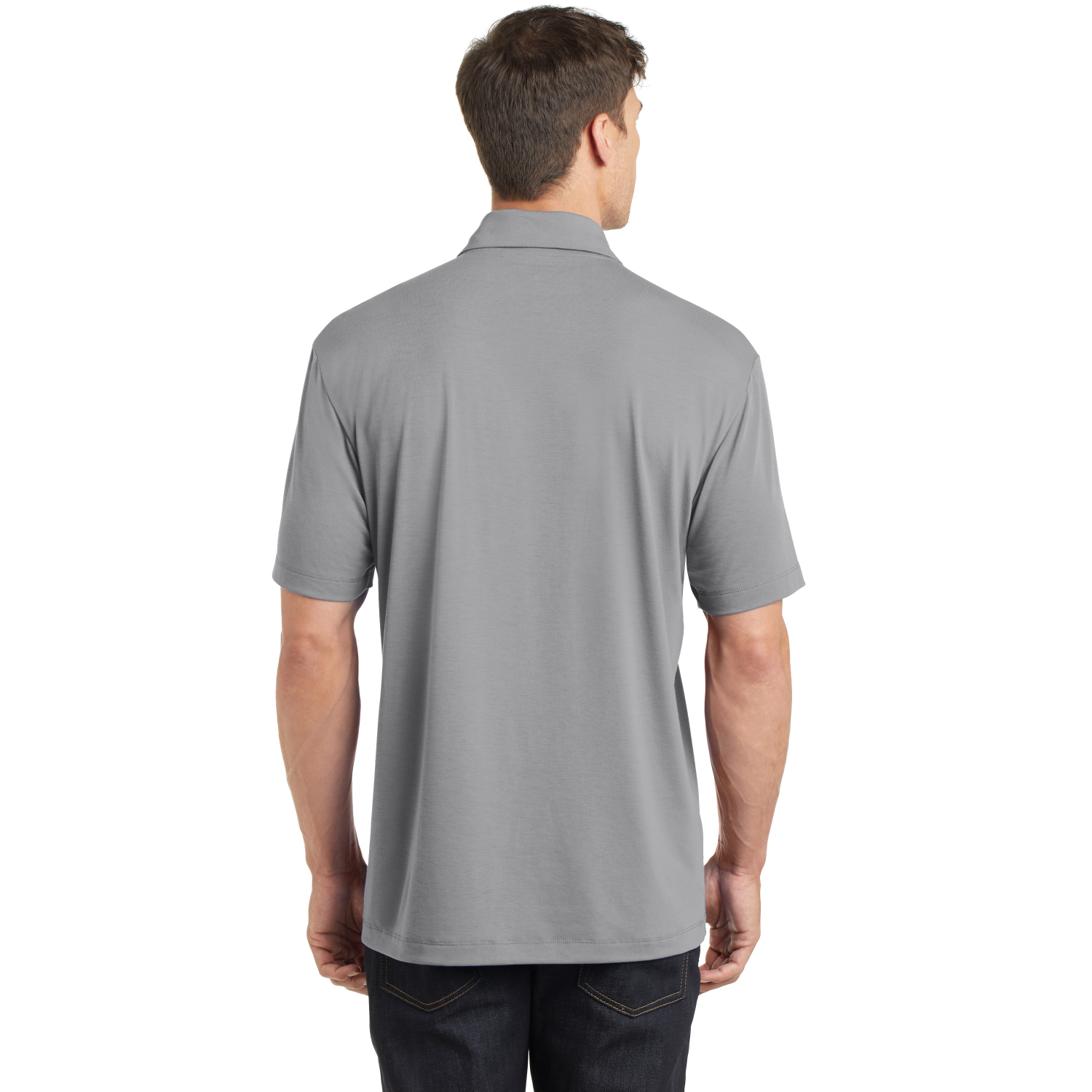 Port Authority Cotton Touch Performance Polo w/ Screen Print 3