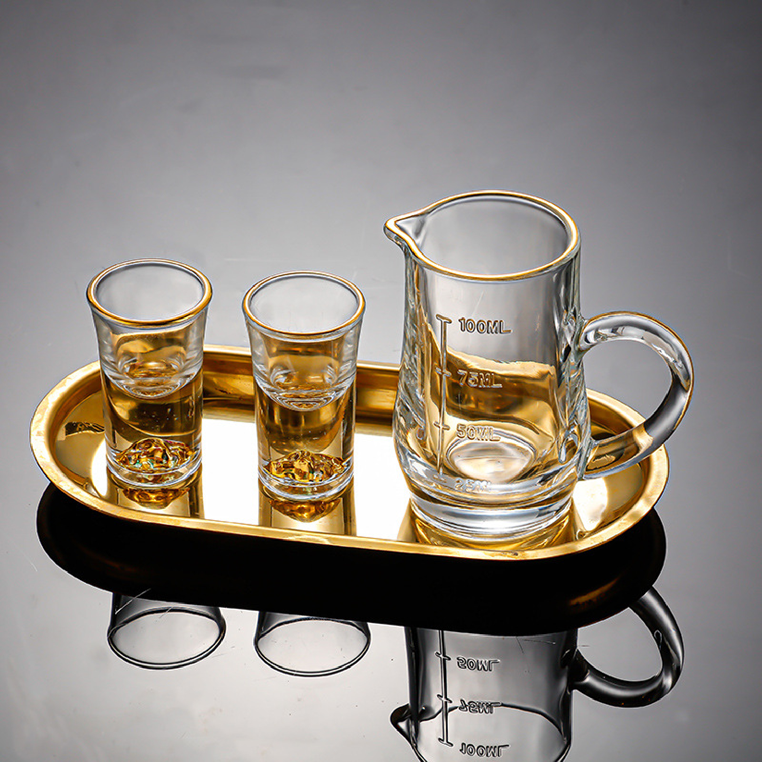 3.5Oz Mini Glass Pitcher 4