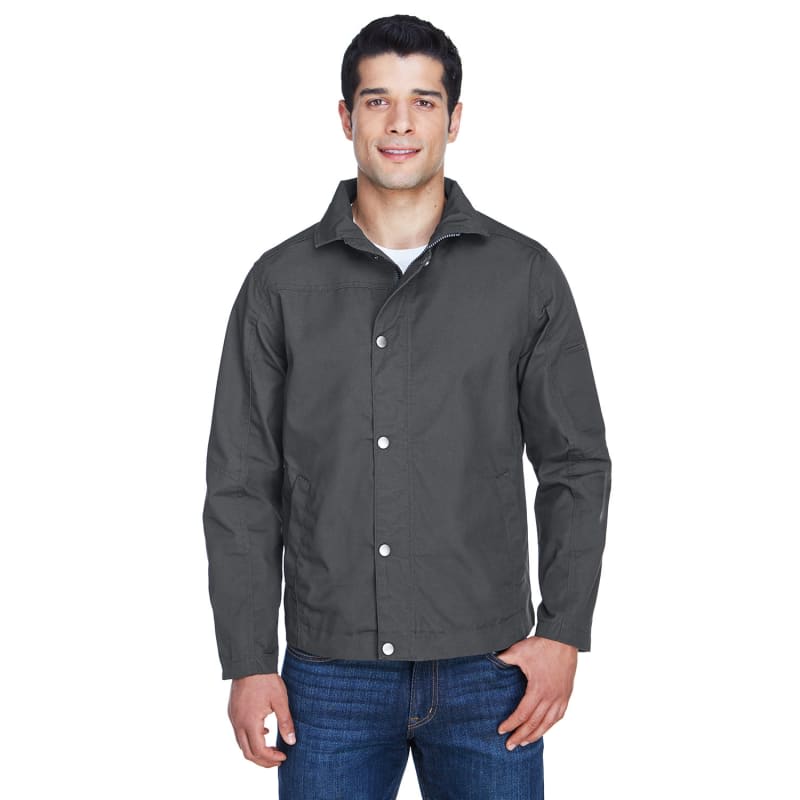 Harriton Men's Auxiliary Canvas Work Jacket 3
