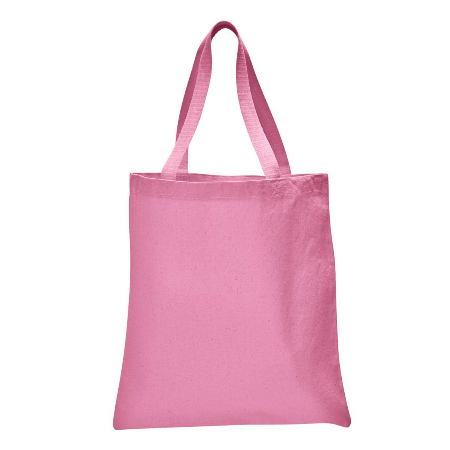 12 oz. Cotton Canvas Tote Bag with Web Handles 5