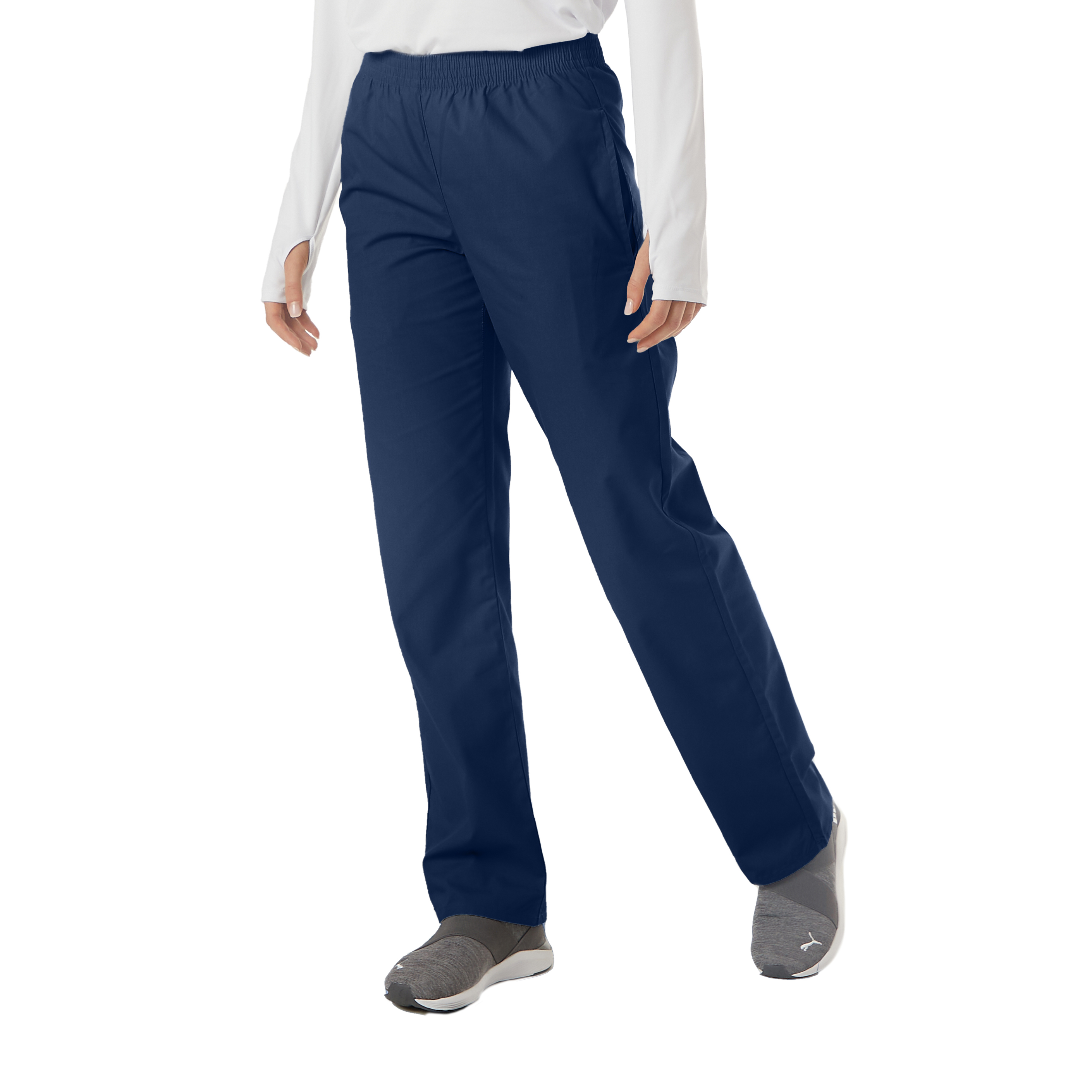 Petite UltraSoft Classic Elastic Scrub Pant 26