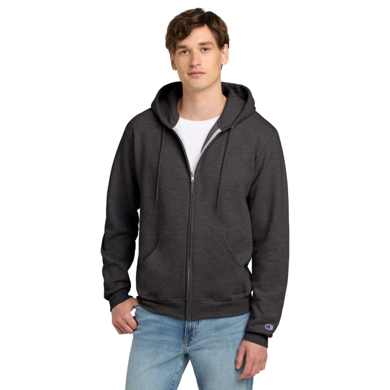 Champion Powerblend Full-Zip Hoodie. 13