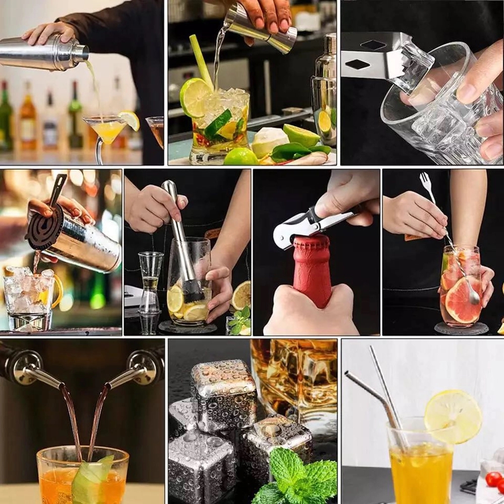 10 Pcs Cocktail Making Set 3