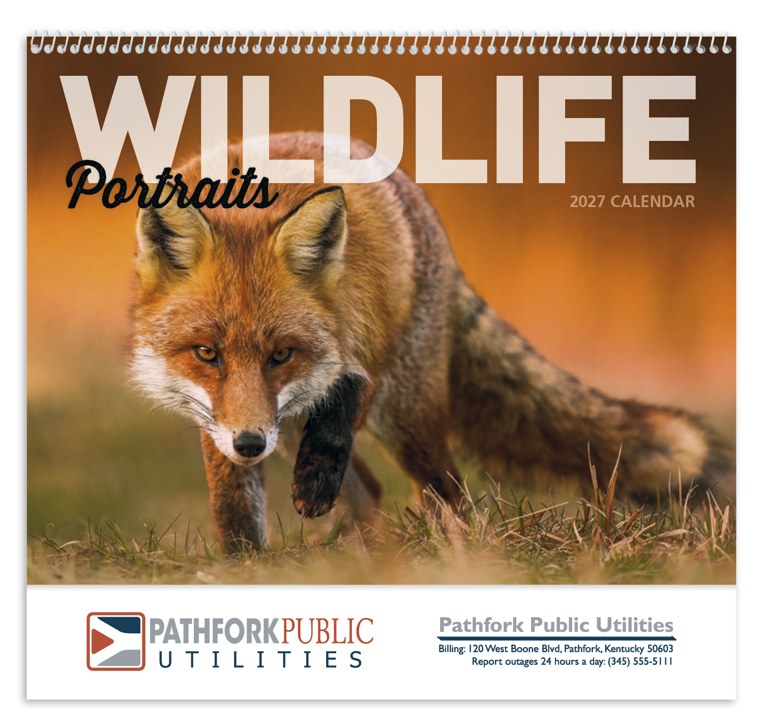 Good Value™ Wildlife Portraits - Spiral Calendar 63