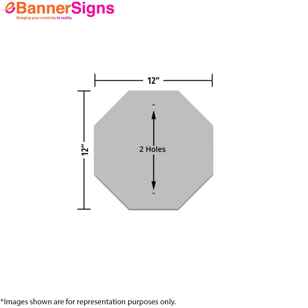 Non Reflective Metal Sign 3
